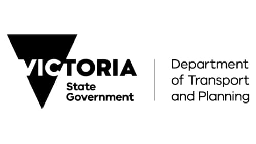 Victoria State Government Department of Transport and Planning Logo