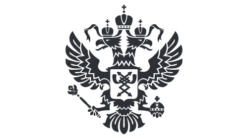 Russian Federation's Ministry of Digital Development, Communications and Mass Media Logo